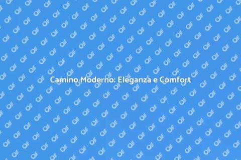 Camino in Muratura Moderno: Stile e Calore