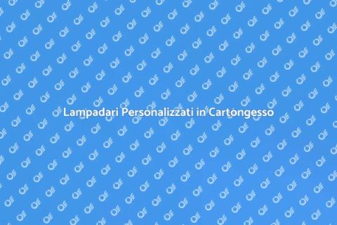 Creare Lampadari in Cartongesso