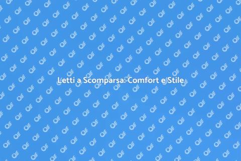 Letti a Scomparsa per Spazi Ottimali