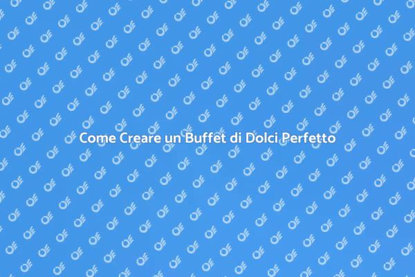 Presentare Dolci con Stile e Creatività