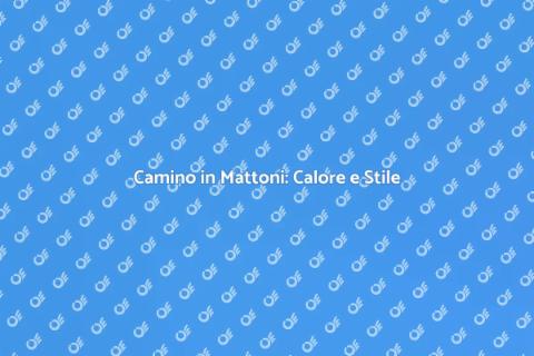 Camino in Mattoni Tradizionale