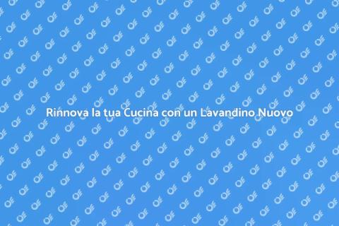 Installazione Lavandino in Cucina