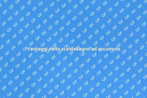 Installazione scaldabagno ad accumulo