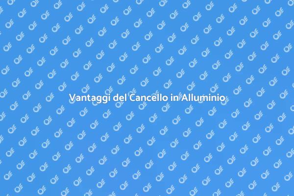Cancello in Alluminio: Design e Sicurezza
