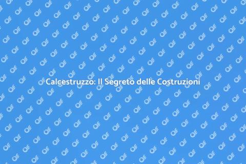Calcestruzzo: Versatilità per la Casa
