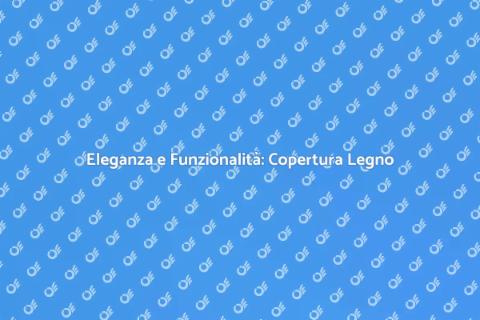 Copertura Terrazzo in Legno: Eleganza