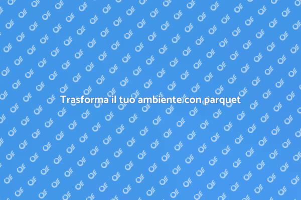 Ristrutturare il pavimento in parquet