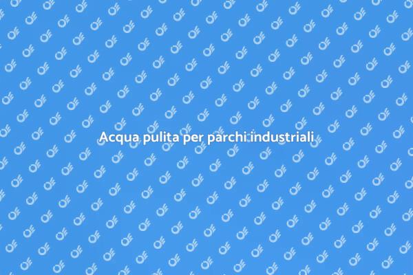 La sfida della depurazione industriale
