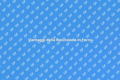 Recinzione in Ferro per Aree Industriali