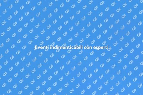 Coordinamento e gestione eventi unici