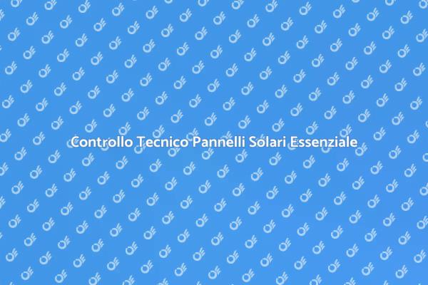 Revisione Fondamentale dei Pannelli Solari