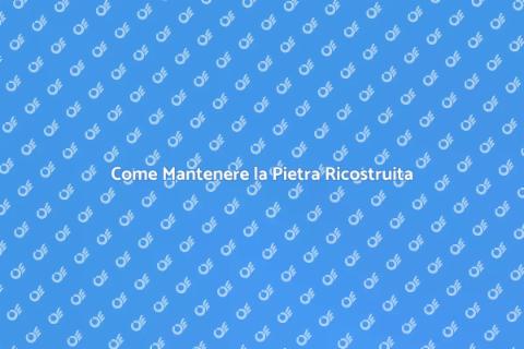 Manutenzione Pavimenti in Pietra Ricostruita