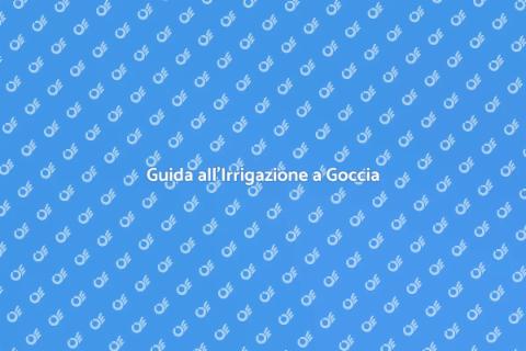 Sistema di Irrigazione a Goccia