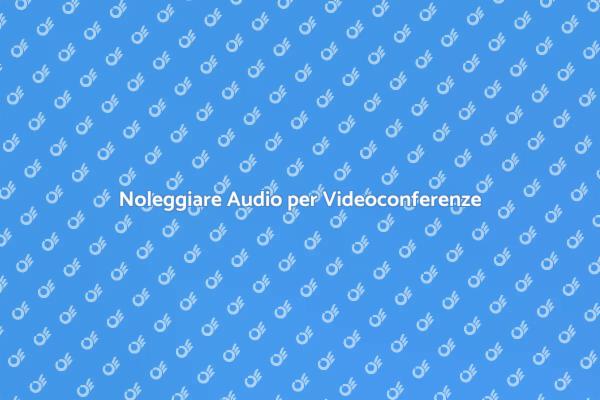 Apparecchiature Audio per Videoconferenze