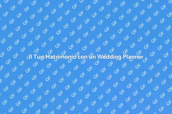 Rendi Unico il Tuo Matrimonio!