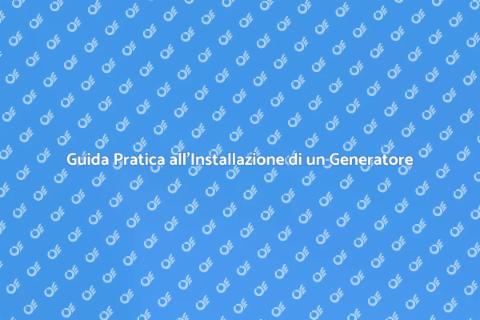 Installare un Generatore Portatile