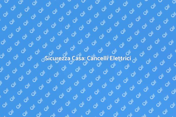 Cancellazione Elettrica per la Sicurezza