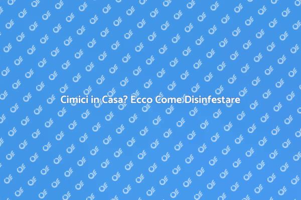 Liberati dalle Cimici in Casa