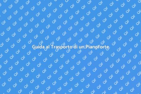 Trasportare un Pianoforte Verticale