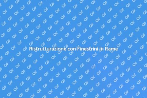 Finestrino in Rame: Eleganza e Funzionalità