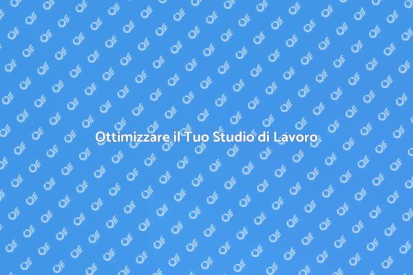 Creare uno Studio Funzionale e Ispirante