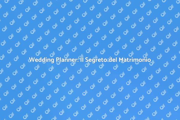 Rendi Perfetto il Tuo Matrimonio!