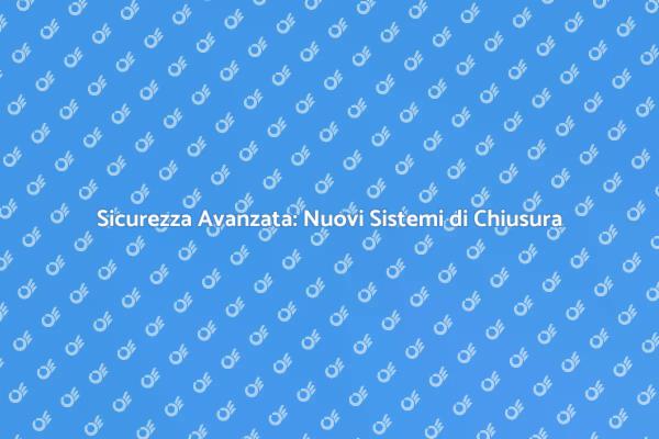 Tecnologia per la Sicurezza Domestica