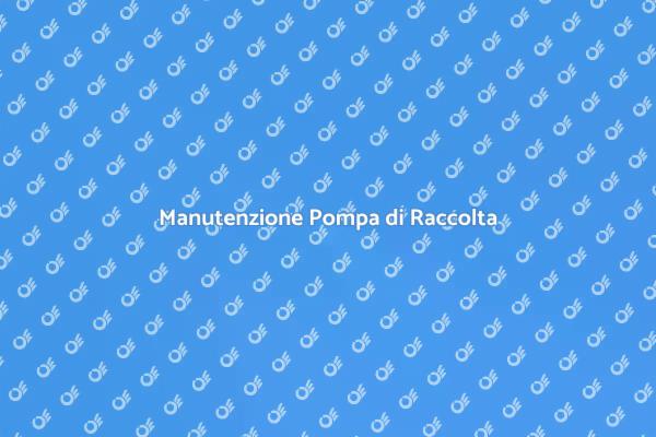 Pompa di Raccolta: Controllo Essenziale