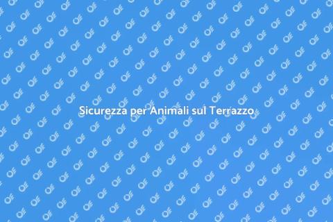 Gabbia per Animali sul Terrazzo
