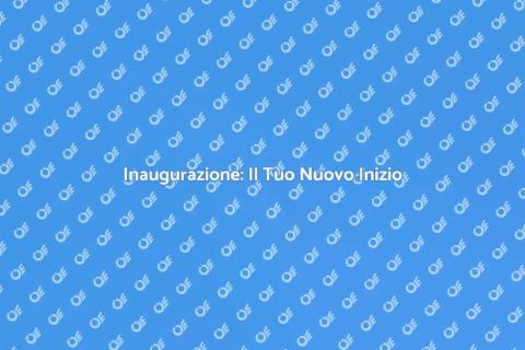 Evento di Inaugurazione: Potenziale Unico