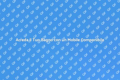 Mobile Lavabo Componibile per il Bagno