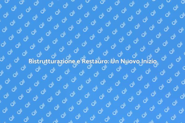 Riscopri il Tuo Edificio con il Restauro