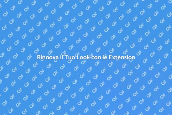 Aggiungi Stile con le Extension