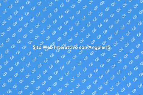 Creazione Sito Web con AngularJS