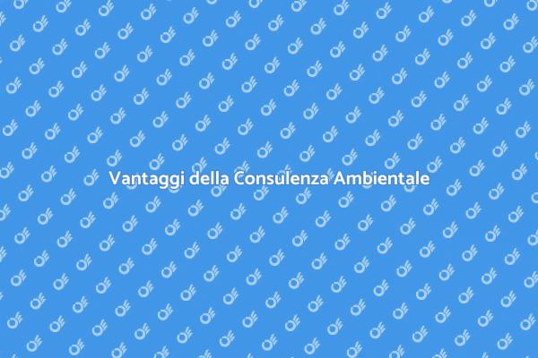 Consulenza Ambientale per PMI: Vantaggi