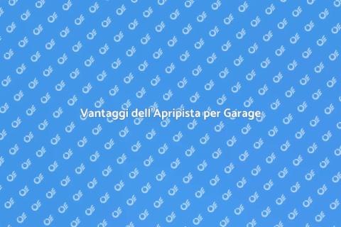 Installare Apripista Garage Facile
