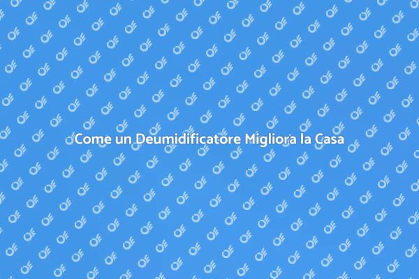 Combatti l'Umidità con un Deumidificatore