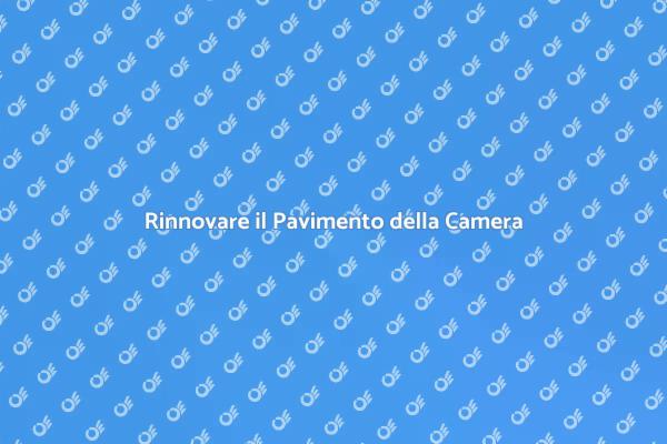 Trasforma il Pavimento della Tua Camera
