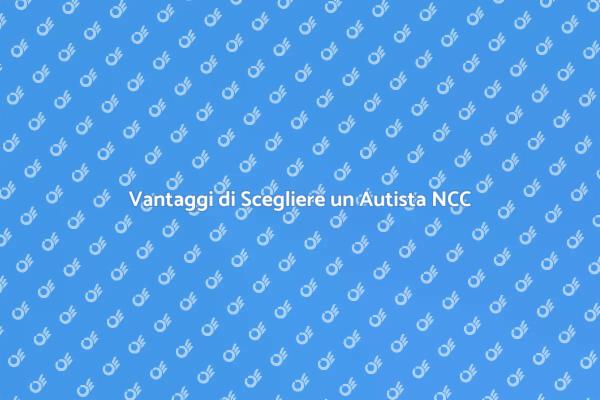 Autista NCC: Servizi Professionali e Comodi