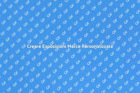 Esposizione Merce Su Misura Efficace