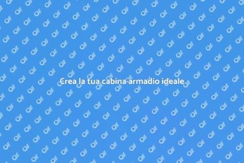Cabina armadio su misura: sogno realizzato