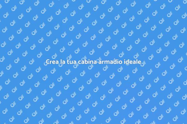 Realizza la tua cabina armadio perfetta