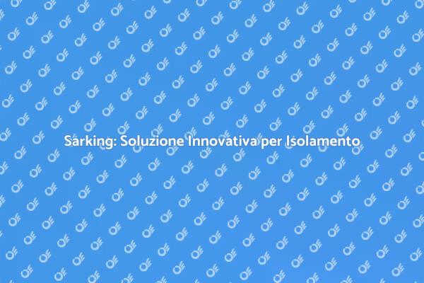 Isolamento Termico con il Sarking