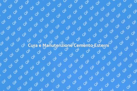 Manutenzione Pavimentazione Cemento Esterni