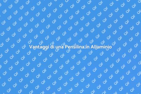 Pensilina in Alluminio per Balconi