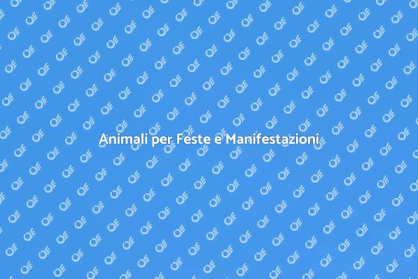 Magia degli Animali nelle Manifestazioni