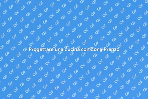 Trasforma la tua Cucina con Zona Pranzo