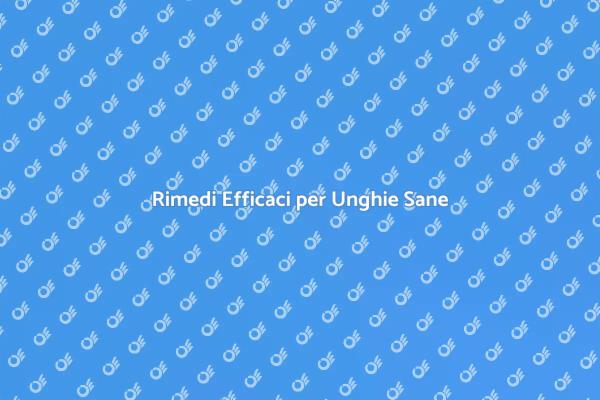 Come Prendersi Cura del Distacco Unghia