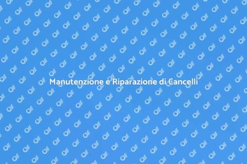 Riparazione Cancelli e Recinti Sicuri