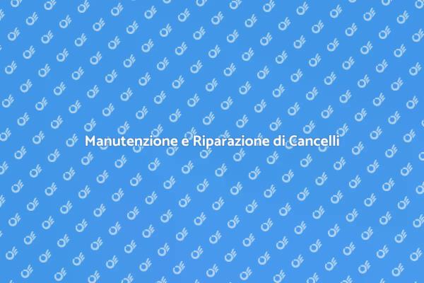 Tecniche per Riparare Cancelli e Recinti